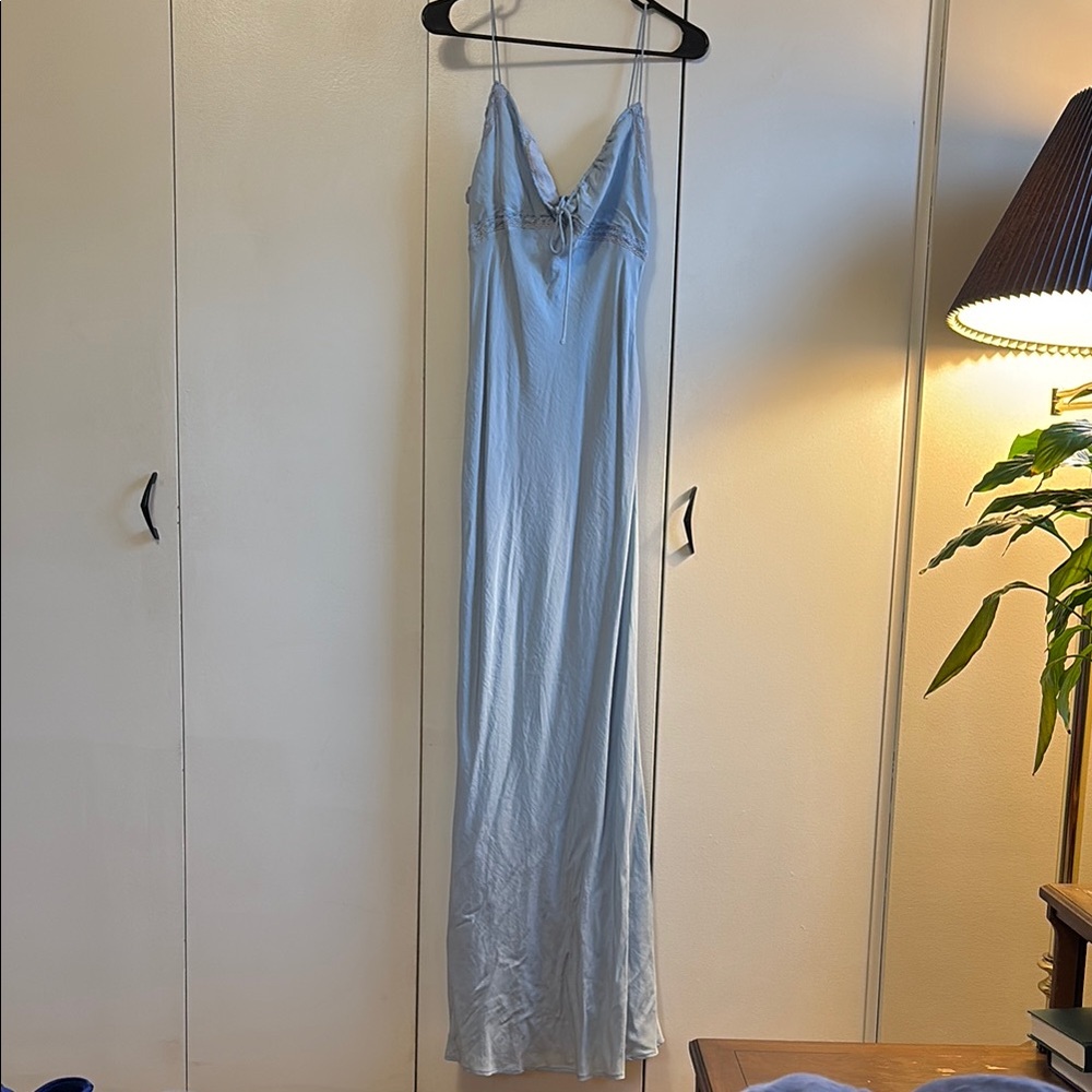 Princess Polly Light Blue Maxi Dress